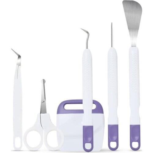 DIY Craft Vinyl Weeding Tools Set Cardstock Crafting Basic Tools Kit For Cricut Maker Silhouette/Oracal Vinyl