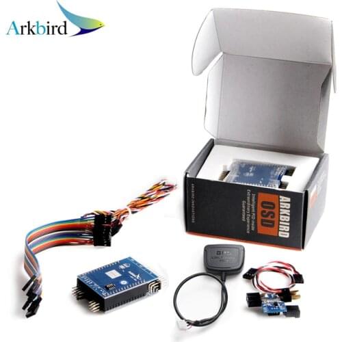 Arkbird FPV Standard OSD Autopilot V1.3028 Flight Controller System with M8N GPS Current Sensor for Fixed Wing Aircafts