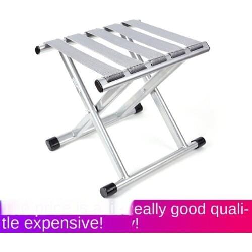 Folding Chair Folding Stool Camp Chair Foldable and Portable Outdoor Fishing Chair Small Bench Household Small Stool