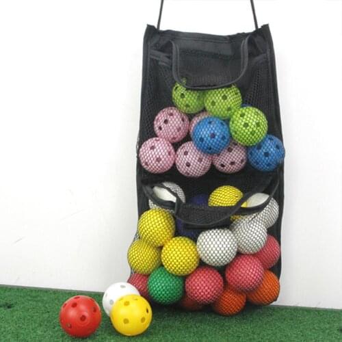 Golf Balls Storage Bag Durable Nylon Mesh Net Tennis Ball Pouch Lightweight Portable Carrying Bag Golf Accessories Hot