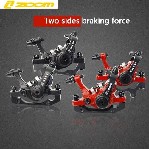 ZOOM DB-680 double disc brake aluminum alloy mountain bike mechanical caliper road bike brake front and rear riding accessories