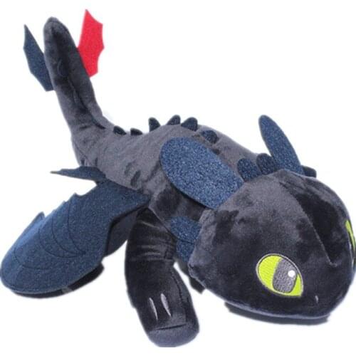 25/35/45/55cm Cute Toothless Plush Toy Anime Plush Toothless Stuffed Doll Toy for Kids Gift Home Accessories Kids Favorite