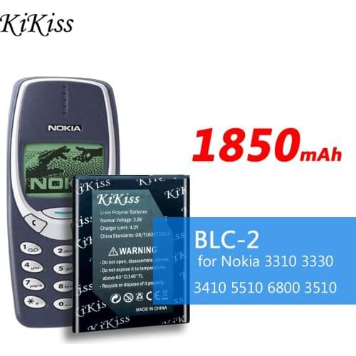 Battery BLC-2 BLC2 BLC 2 Batteries For Nokia 3310 3330 3410 3510 5510 3530 3550 3335 3686 3685 3589 3315 3350 3510 6650 6800