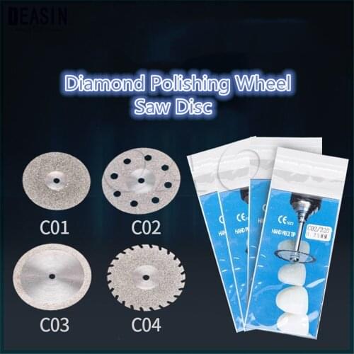 0.2*16MM Diamond Polishing Wheel Saw Disc Ultrathin Double Sided Sand Cutting Film Jewelry Deture Grinding Cutter Rotary Tool