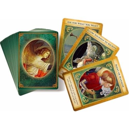 Archangel Gabriel Oracle Cards Full English 44 Cards Deck Tarots Divination Fate Family Party Board Game