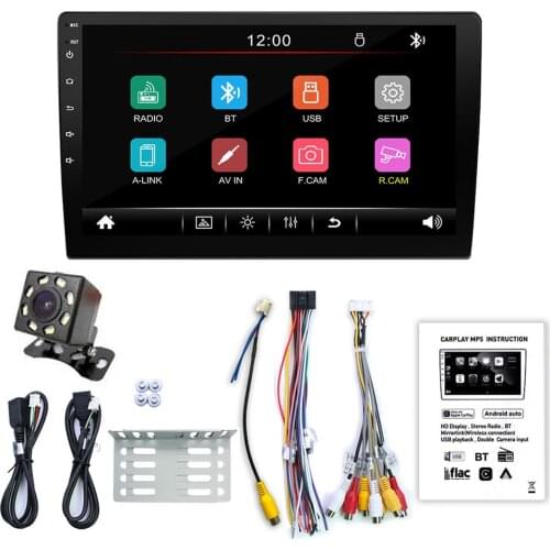 2 Din Car Radio 9/10" HD Autoradio Multimedia Player 2DIN Touch Screen Auto Audio Car Stereo MP5 Bluetooth USB TF FM Camera