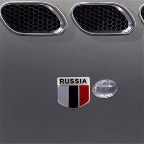 Car Styling National Flag Sticker For Great Wall HAVAL WEY / BYD / Lifan / Chery / Geely / Roewe / Saturn