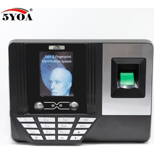 5YOA AF3 Biometric Face Facial Recognition Time Attendance System Machine Device