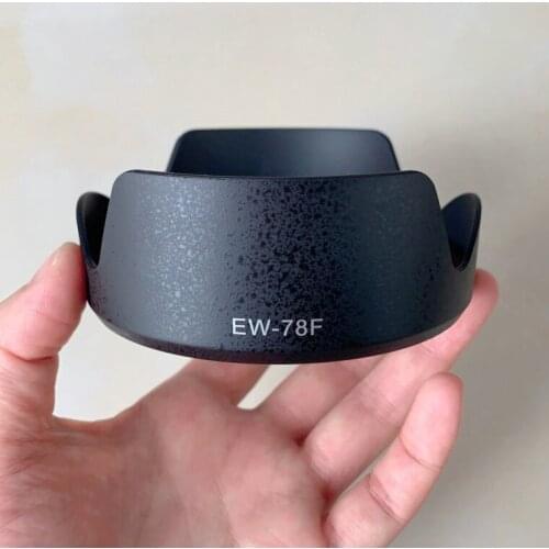 Camera Lens Hood EW-78F for Canon EOS RP R R5 R6 with RF 24-240mm F4-6.3 IS USM 72mm Filter Lens