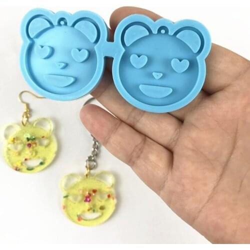 Diy Epoxy Crystal Resin Earring Silicone Mold Scented Candle Tray Mirror Mold Dropship