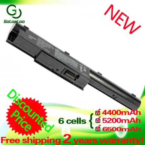 Golooloo 6 cells Laptop Battery for Fujitsu lifebook LH531 SH531 BH531 BH531LB CP516151-01 FMVNBP195 FPCBP274 FPCBP323AP