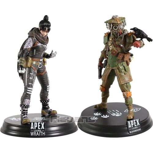 Hot Game Apex legends Wraith / Bloodhound PVC Statue Figure Collectible Model Toy