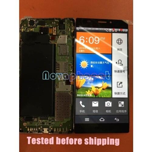 Novaphopat 100% Tested Black/White LCD for Pantech VEGA SKY A870 A870S A870K A870L LCD Display Touch Screen Digitizer Assembly