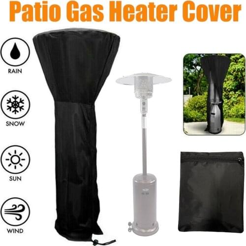 Oxford Gas Patio Heater Cover Protective Waterproof Outdoor Protector Durablewith Zipper Round Heater Covers