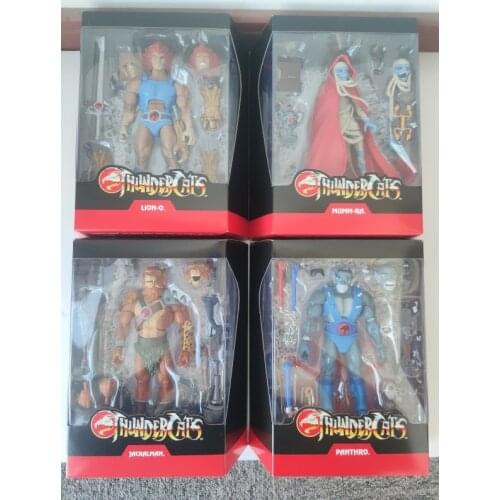 Original Super7 Super Hero Thundercats One:12 Lion-O PVC Action Figure Toy Doll Gift