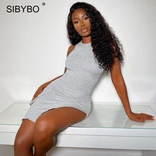 Модные вязаные платья SIBYBO China At AliExpress