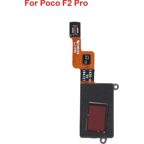 For Poco F2 Pro Fingerprint Sensor Scanner Pocophone F2 pro Touch ID Home Button Return Flex Cable Module Board PocoF2 Pro