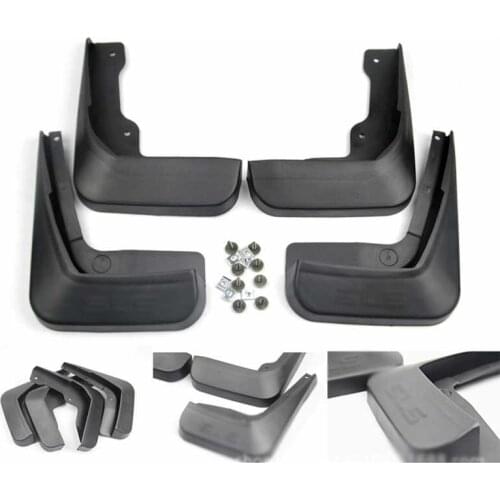 4pcs Premium Auto Front&Rear Heavy Duty Molded Flares Splash Mud Flaps Guards Fenders For Cadillac SLS 2008-2018