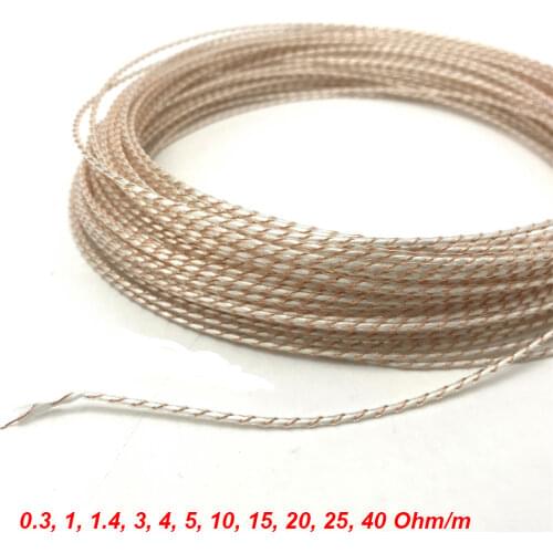 5-10m 5V 12V 24V 36V 48V Low Voltage Heating Wire Electric Heating Cable for Blanket Car Heating Seat