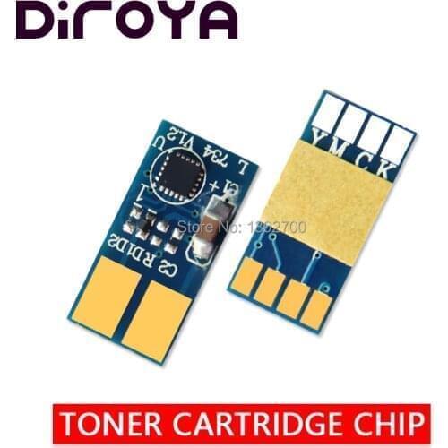 5SET C734A2KG/CG/MG/YG toner cartridge chip For lexmark C734 C736 X734 X736 X738 C730 C 736 734 730 X 738 powder refill reset