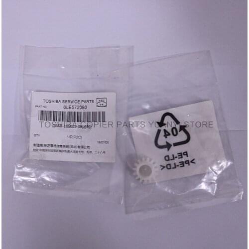 5 Pieces Original Toshiba Copier Parts 6LE572080 GEAR-10S015-08 For Model 255/455