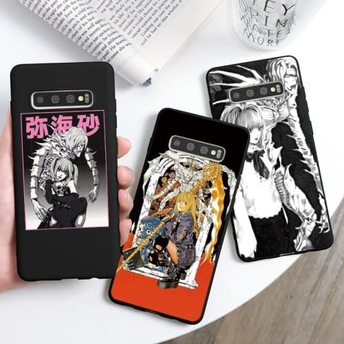 For Samsung Galaxy A82 A72 A52 A32 A51 A50 A21S A12 A02S A31 A30 A42 A41 A40 A71 A70 A91 A6 A7 A9 2018 Death Note Anime TPU Case