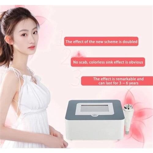 Rf fractional micro-needle stretch marks removal machine anti-acne skin rejuvenation face lifitng body massager spa beauty tools