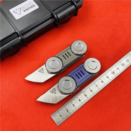 NOC MT13 folding knife CPM-S125V blade titanium handle tactical camping Cutter pocket knives outdoor Survival knives EDC Tool