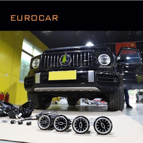 New G class w464 G63 G500 Air conditioning Turbine outlet LED Interior Lights for 2019 g63 g500 g65 air vent ambient lights