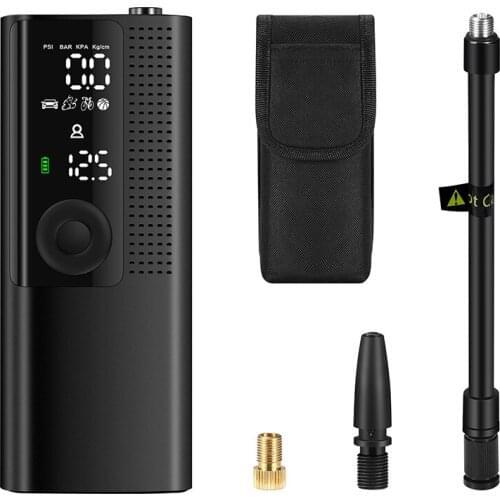 Portable mini Air Pump Electric Bike Air Inflator,120PSI Car Air Compressor Bicycle Air Pump Tire Pump Car Tyre Inflatable