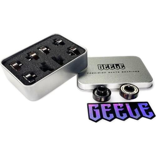 Geele skateboard bearing professional board dance board high-speed silent integrated bearing ABEC-11 wheel and axle 8 packs