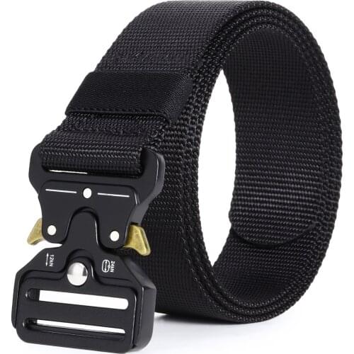 Hreamky Military The Tactical Belt,In The Wild Survival Nylon Belt,The Police Hunting Men The Belt,Free Shipping Gift Box Packag