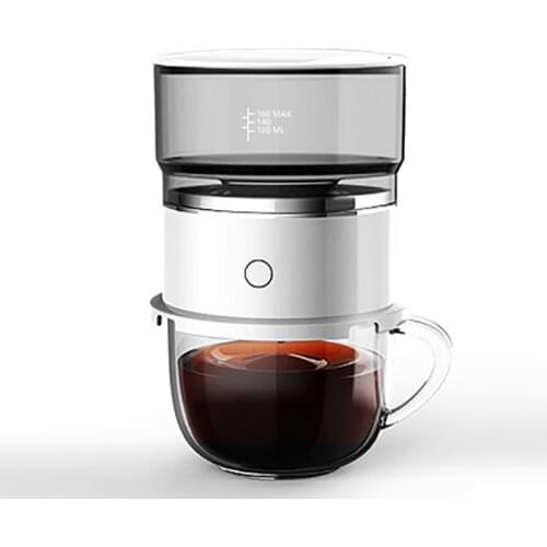 Hand coffee machine household portable mini automatic coffee pot outdoor portable American drip filter pot
