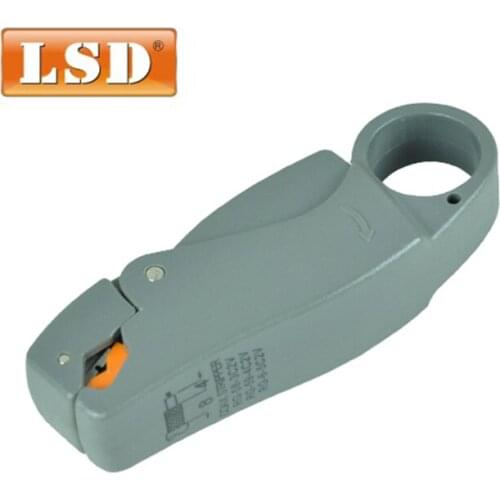 1pc LS-322 cable stripper for stripping RJ45(8P) RG58/59/6 cables stripper