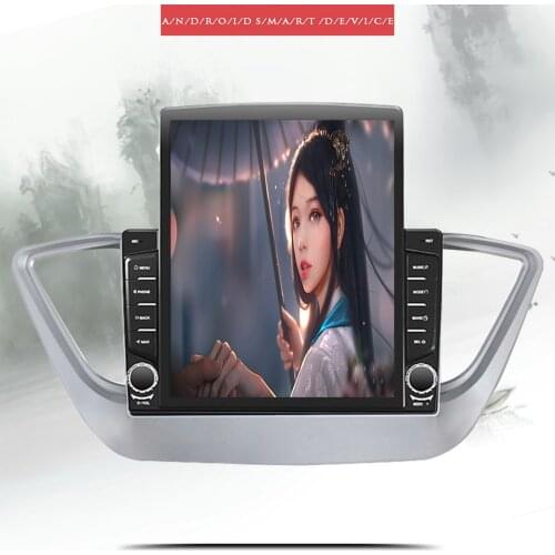 2Din Android 10.0 Car Radio Multimedia Video Player GPS Navigation For Hyundai Solaris 2 Verna 2016 2017 2018 2019 20 2 Din DVD