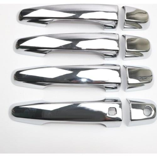 For Mitsubishi Pajero Sport/Montero Sport/Shogun Sport 2016 2017 2018 Exterior Accessories Side Door Handles Cover Trim 8pcs