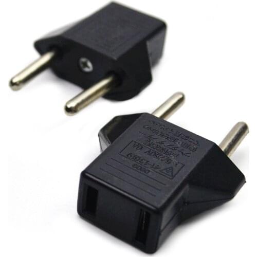 Charger Adapter Travel Adapter Plug Converter European Standard Plug EU to USA Europe AC Plug Travel Converters