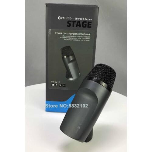 Free Shipping High quality E602-II bass drum Microphone,E602 dynamic microphone,instrument Microfonos,Microphone for Hot selling