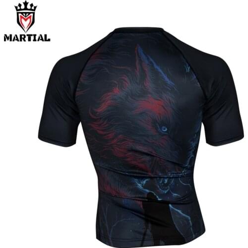 Martial:NEW ORIGINAL DESIGN Winter is coming mma rashguards shirt man gym compression bjj shirts