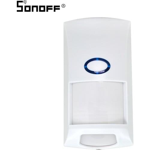 SONOFF PIR2 RF PIR Motion Sensor Detector 433Mhz Wifi Wireless Remote Entry Alarm Security System Anti Theft Smart Home Alexa