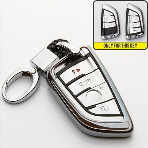 For BMW X1 X2 X3 X4 X5 X6 F15 F16 F48 F39 1 2 5 6 7 Series G11 G30 520 525 F10 F30 F18 118i 320i M3 M4 M5 TPU Car Key Cover Case