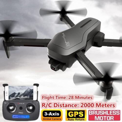 GPS Drone with Camera 4K Three-axis Gimbal Brushless R/C Distance 2000m quadcopter RC Helicopter 193 PRO 2 VS SG906 PRO 2 Dron