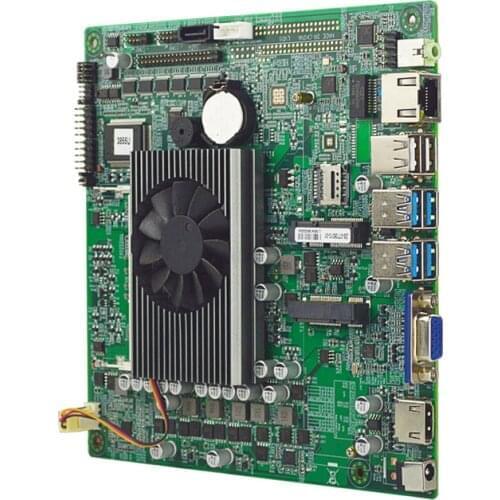 EITX-7380-01 on-board Intel 3855U processor mini itx motherboard with 2Lan 4USB LVDS mini pcie SIM COMS