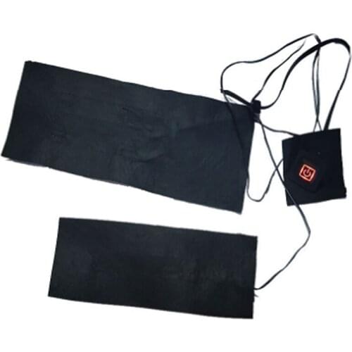 Electric Heating Pad with 3 Temperature Settings USB Heated Pads Clothes Heater Warmer for Vest Jacket