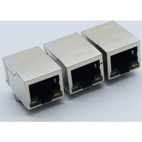 HR911105A HY911105A RJ45 with lamp network filter