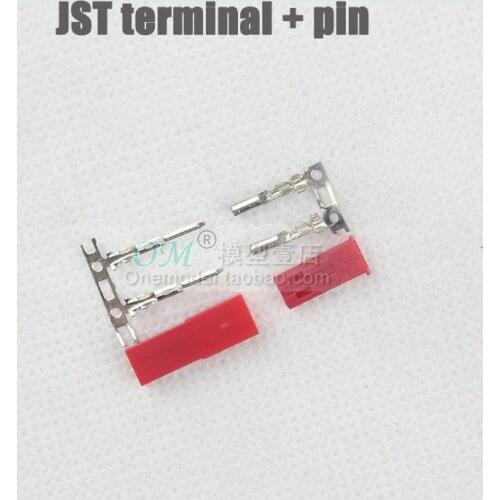 M./-20set JST terminal DIY aerial model lithium battery ESC transmission connector / JST terminal + pin without wire