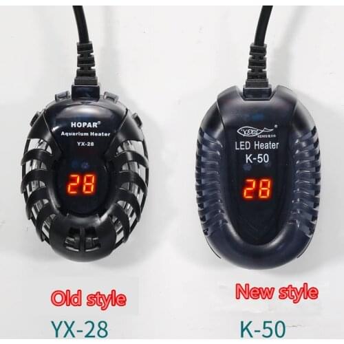 Small fish tank mini heater low water level turtle tank LED digital display heater automatic temperature explosion-proof heating