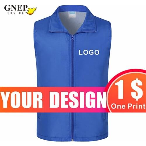 Autumn New Solid Color Fashion Vest Custom-Made Wear Comfortable And Breathable Vest Casual Sleeveless Jacket Cheap Printing