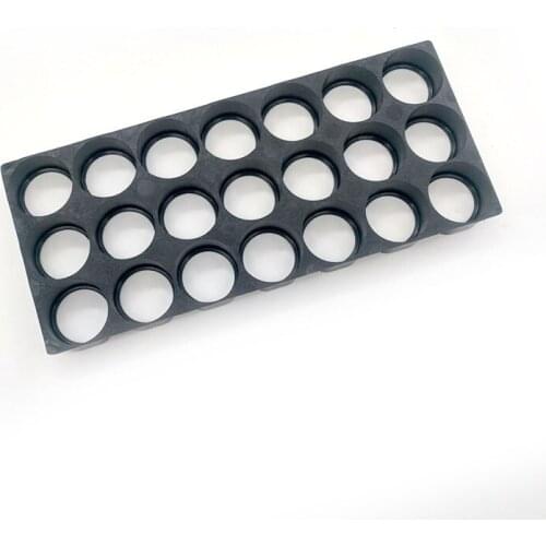20pcs/lot MasterFire 3*7 Cell 18650 Battery Spacer Radiating Shell Plastic Heat Holder Bracket Batteries Storage Box Brackets