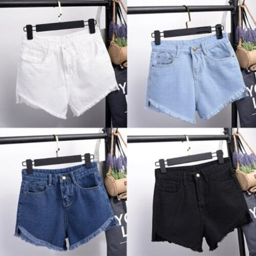 Sexy High Waist Bodycon Denim Ripped Hole Short Jeans Mini Club DJ Dance Shorts New Hot